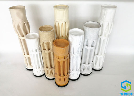 Bolsos industriales de acrílico plisados del filtro de aire de 150m m