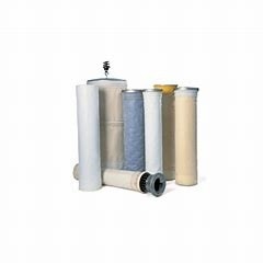 eficacia mejorada de la colección de los bolsos de filtro de 160m m Baghouse Aramid