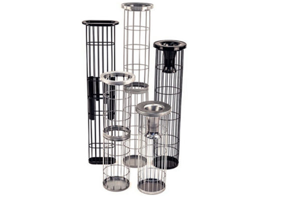 Jaulas de acero del colector de polvo del casquillo del top de Venturi de carbono