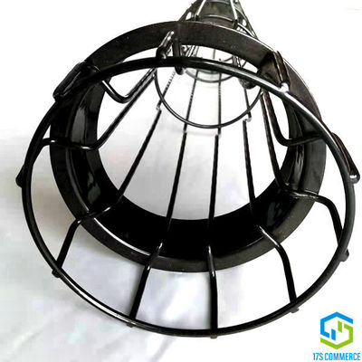 Jaulas agrandadas del filtro de la estrella de Ring Top Cap Carbon Steel