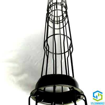 Jaulas agrandadas del filtro de la estrella de Ring Top Cap Carbon Steel