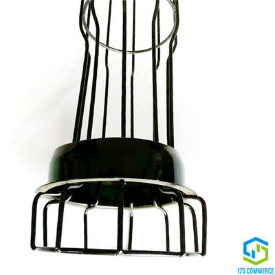 Jaulas agrandadas del filtro de la estrella de Ring Top Cap Carbon Steel