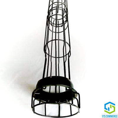 Jaulas agrandadas del filtro de la estrella de Ring Top Cap Carbon Steel