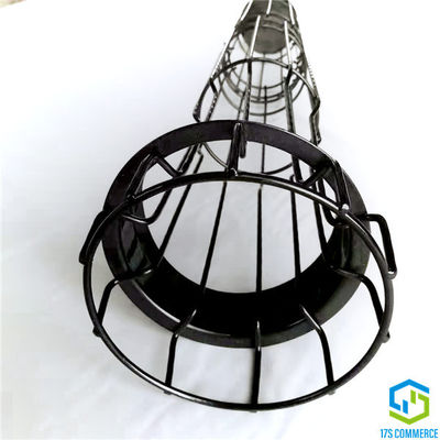 Jaulas agrandadas del filtro de la estrella de Ring Top Cap Carbon Steel