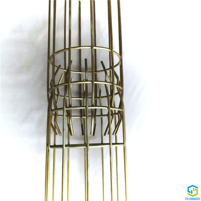 Jaulas comunes y Venturi del bolso de filtro del finger del galvanizado