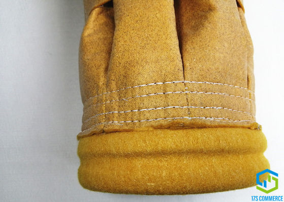 La cabeza del puño de la gota 150m m P84 sentía bolsos de filtro plisados