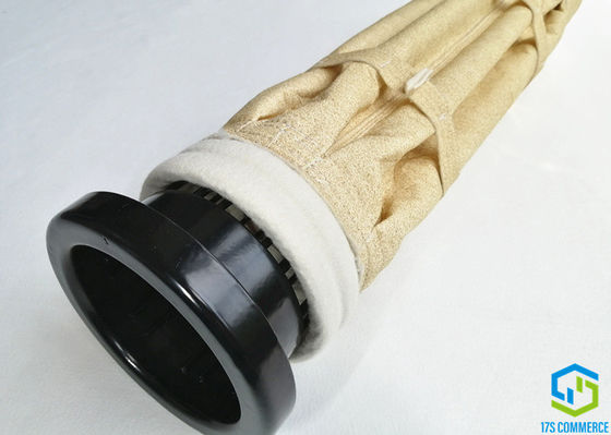 Bolsos de filtro industriales de los bolsos de filtro de Aramid 160m m Baghouse