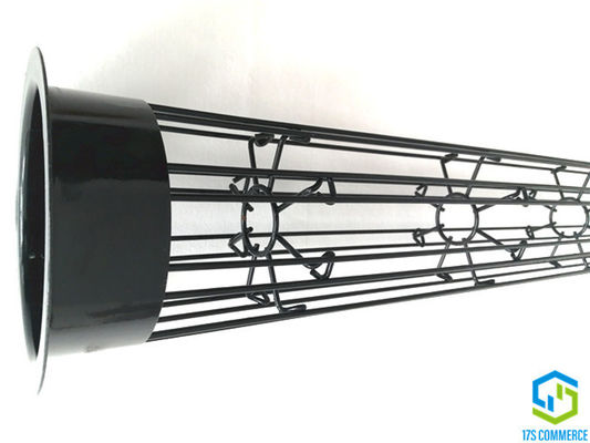 L forma la estrella superior del casquillo del reborde del borde del llano del casquillo que el plisado de la capa del silicio de la jaula enjaula la jaula de acero suave del bolso de la casa del bolso de la jaula de la araña