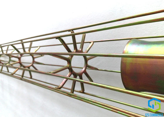 Jaula del filtro del colector de polvo del galvanizado del casquillo de Venturi