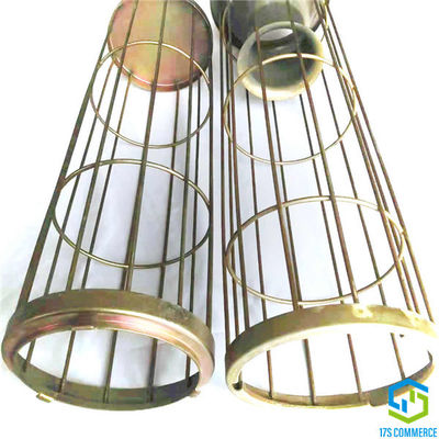 Jaula del filtro del colector de polvo del bolso de filtro del poliéster del PE
