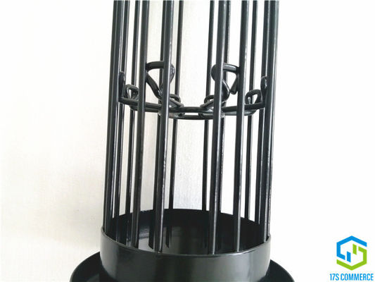 8 jaulas del filtro del bolso 110m m 120m m Baghouse de Aramid del plisado